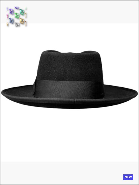 Soft Wool Fedora Hat Crushable Dress Wide Brim Unisex Classic Chic